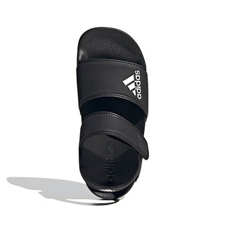adidas 阿迪达斯 童鞋露脚趾儿童凉鞋夏季款男童女童魔术贴软底小大童沙滩鞋