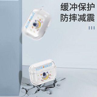 壳姐姐 airpods Pro保护套 苹果无线蓝牙耳机套 个性创意潮牌卡通可爱Pro防滑防摔透明软壳