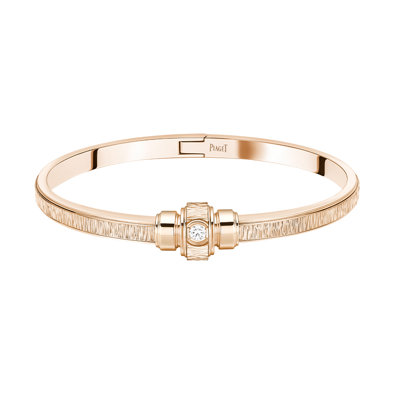 PIAGET 伯爵 POSSESSION时来运转系列 G36P2A00 时尚18K玫瑰金钻石手镯