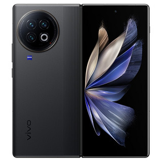 vivo X Fold2 新品折叠屏5G手机 120W闪充 第二代骁龙8 蔡司影像 xfold2 弦影黑(套装版) 12+512