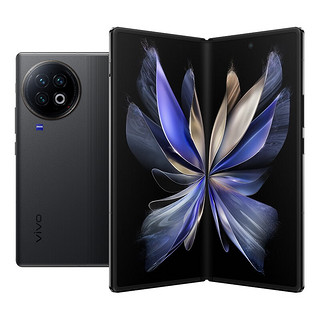 vivo X Fold2 新品折叠屏5G手机 120W闪充 第二代骁龙8 蔡司影像 xfold2 弦影黑(套装版) 12+512