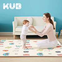 kub 可优比 婴儿爬行垫泡沫地垫加厚xpe玩具游戏毯 淘气精灵1.8m*1.44m*2cm