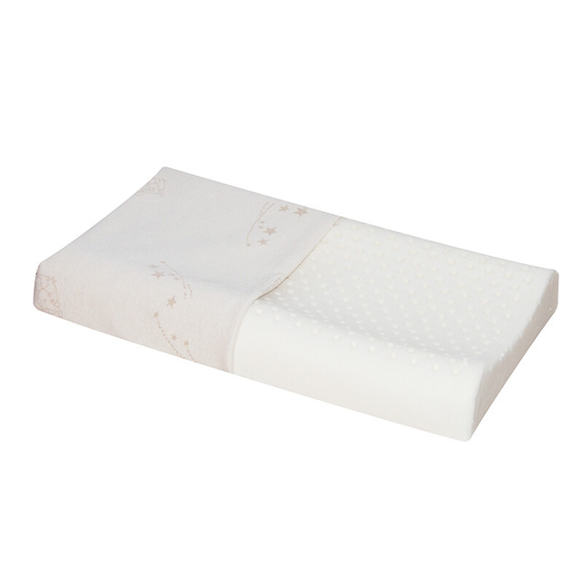 ZENCOSA 最科睡 泰国进口天然乳胶枕头青少年平滑高低枕6-12岁学生枕头芯