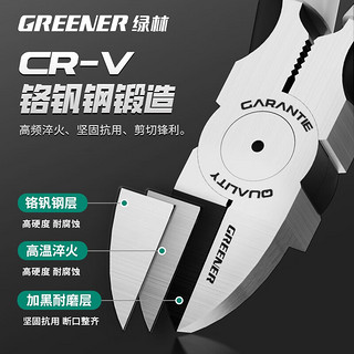 GREENER 绿林 防滑水口钳 6英寸