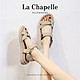 La Chapelle 超软底运动凉鞋女夏季2022最新款舒适轻便防滑平底魔术贴