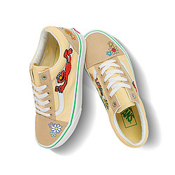 VANS 范斯 芝麻街联名Old Skool 情侣款拼色卡通板鞋 VN0007NT7VJ