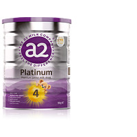 a2 艾尔 奶粉新版澳洲紫白金版新西兰原装进口婴幼儿奶粉900g 4段
