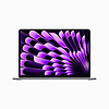 Apple 苹果 2023款MacBookAir 15英寸 M2(8+10核)8G 512G深空灰轻薄笔记本电脑MQKQ3CH/A