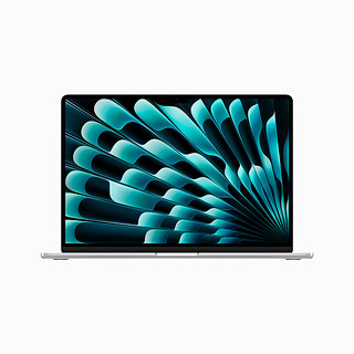 Apple 苹果 MacBook Air 15.3英寸 轻薄本 银色（M2 8+10核、核芯显卡、8GB、256GB SSD、2880*1864、LED、60Hz、MQKR3CH/A）