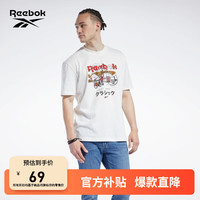 Reebok 锐步 运动经典运动休闲复古男女款短袖T恤 GV3459 A/M