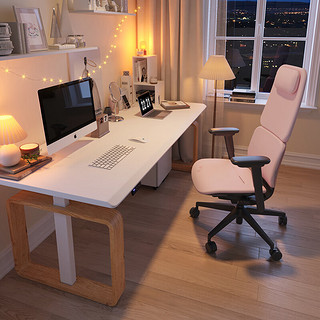 智芯电动升降桌椅套装简约现代办公桌台式电脑桌椅子家用电竞桌座为 X3黑皮 桌面尺寸160×70×66cm