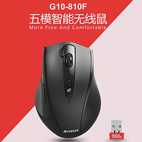 抖音超值购：A4TECH 双飞燕 G10-810F静音无线鼠标台式笔记本电脑游戏办公无线省电轻音