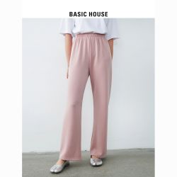 BASIC HOUSE 百家好 女款显瘦休闲裤