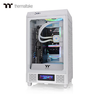 Thermaltake 曜越 The Tower 200 MINI-ITX机箱 半侧透 白色