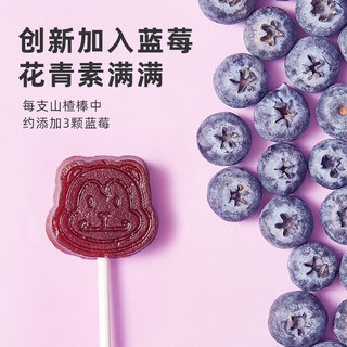公社联盟山楂棒棒糖袋装休闲零食宝宝零食蜜饯果脯独立包装果粒蓝莓 蓝莓山楂糕