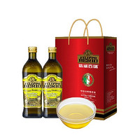 FILIPPO BERIO 翡丽百瑞 橄榄油礼盒 1000ml*2 食用油 特级初榨  进口食品 油 端午团购