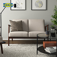 IKEA宜家EKENASET伊格塞特双人沙发客厅布艺沙发现代简约小户型