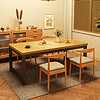 餐桌小户型家用长方形吃饭桌出租屋桌子商用餐桌椅套装简易吃饭桌