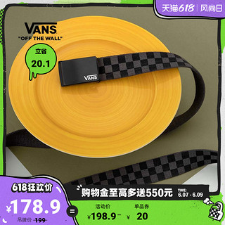 VANS 范斯 男子腰带 新款 1473mm*38mm 棋盘格官方正品