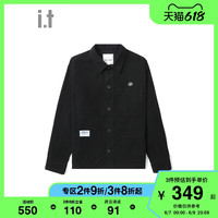 it :CHOCOOLATE男装工装夹克冬季斯文复古翻领外套7420X