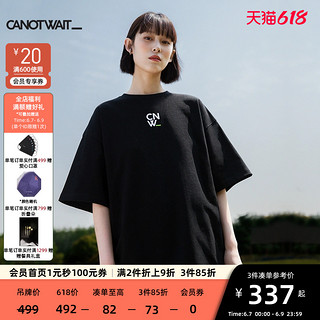 CANOTWAIT_ 男女款圆领短袖T恤 CWST