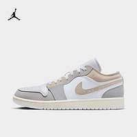 AIR JORDAN 正代系列 Air Jordan 1 Low SE Craft 男子篮球鞋 DN1635-002 科技灰/浅土褐/白/帆白 43