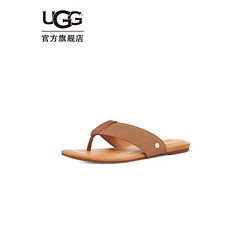 UGG 女士舒适海滨夹脚拖时尚人字拖鞋 1139051