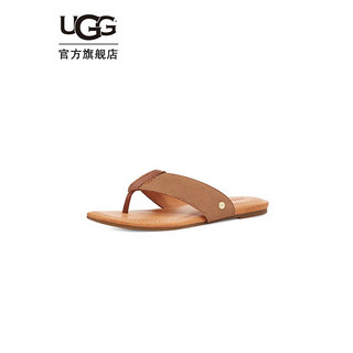 UGG 女士舒适海滨夹脚拖时尚人字拖鞋 1139051