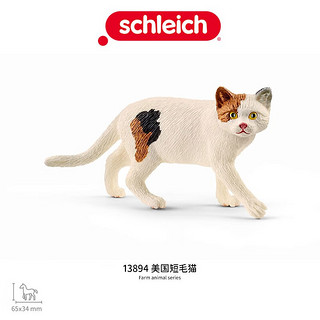 Schleich 思乐 S思乐  仿真动物模型 美国短毛猫