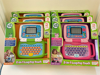 现货美国LeapFrog跳跳蛙二合一电脑英文字母单词早教学习机玩具