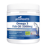 PLUS会员：goodhealth 好健康 Omega3 深海鱼油软胶囊 150粒