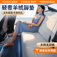 TORRAS 图拉斯 特斯拉modely脚垫全包围后备箱垫皮革model3定制套装配件无异味 双层全包围羊皮脚垫