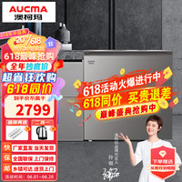AUCMA 澳柯玛 商用冰柜大容量家用冷柜一级能效306升低温零下-40℃冷冻柜自动减霜保鲜柜BC/BD-306GEX