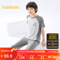 巴拉巴拉（BALABALA）男童睡衣套装夏季儿童家居服小童宝宝中大童亲子套装208223171103