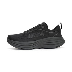 HOKA ONE ONE 男女款 Bondi 8邦代8轻便缓震慢跑鞋运动鞋 1127953男款宽版BBLC-黑/黑 9.5