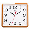 展林高端电子表挂墙上方形钟表挂钟时尚日历家用个性创意客厅石英钟 金-3330CM 10英寸(直径25.5厘米)