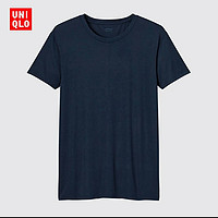 抖音超值购：UNIQLO 优衣库 男款AIRism圆领T恤 456548 454312