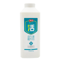 金河 益生菌酸牛奶1000g 桶装原味老酸奶大桶酸奶低温乳制品宁夏风味 1000g*1桶