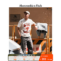 Abercrombie & Fitch 男女款芝加哥公牛队图案美式T恤 327007-1