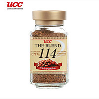 UCC 悠诗诗 日本UCC114 速溶冻干黑咖啡 90g/瓶