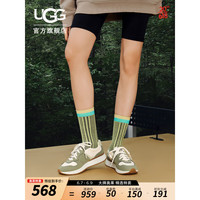 UGG2023春季新款女士低帮舒适轻便平底系带时尚休闲鞋1136855女鞋 MSG | 苔绿色 36