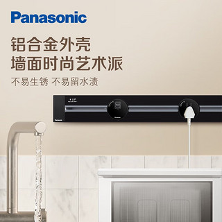 Panasonic 松下 轨道插座 0.6米（黑色）+3个5孔（黑色）