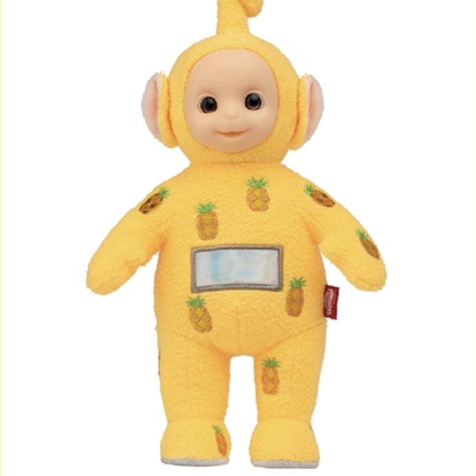 棒潮玩 水果罐头天线宝宝LAA-LAA毛绒玩具 黄色 30cm