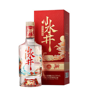 小水井浓香型白酒 52度 500mL 1瓶 单瓶+赠送100ml*3瓶