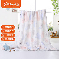 Babyprints 婴儿浴巾 全棉6层纱布浴巾 克里克利 105*105cm