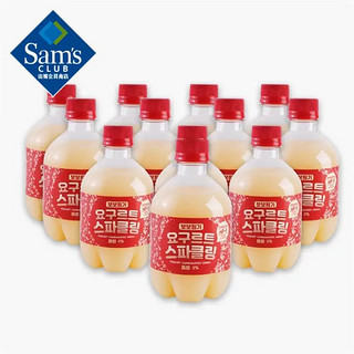 啵啵元气 韩国进口 乳酸菌碳酸饮料 380ml*12