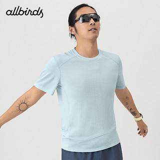 allbirds 绿科技运动系列透气柔软舒适男款运动T恤短袖