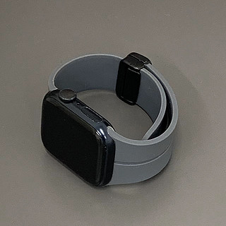 apple watch8表带夏天新款硅胶磁吸适用iwatch567苹果手表se2通用