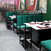 草木知威商用轻奢桌椅新中式铁艺主题餐饮西餐烧烤咖啡厅酒吧沙发卡座饭店 沙发款式一