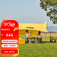 牧高笛 MOBIGARDEN)B.Duck小黄鸭联名 户外露营防雨遮阳天幕俊庭440 NX22661018 BD黄